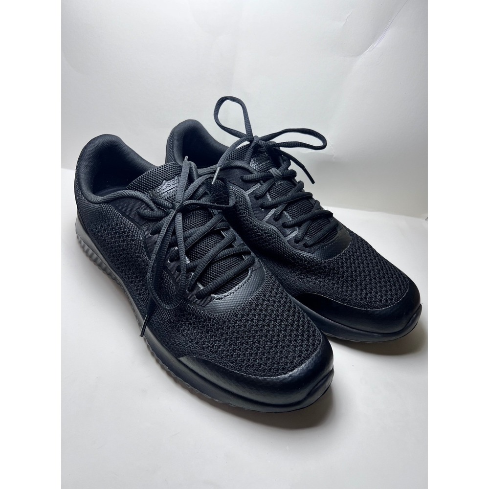 TredSafe Mens Pepper Slip Resistant Work Shoes Black Sneakers Size 11.   B1